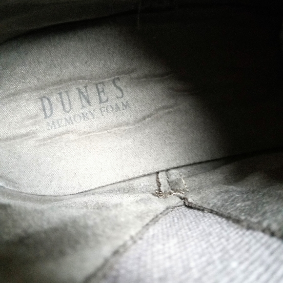 Dunes Womens Zoey Wedge Ankle Boots Size 9 Taupe Faux Suede Booties - Picture 7 of 11